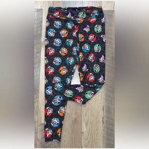 Lularoe cruella Dalmatian Print Leggings 1x